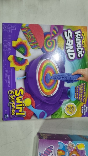 KINETIC SAND SWIRL IN SURPRISE