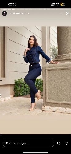 Calça skinny alta izuz 40