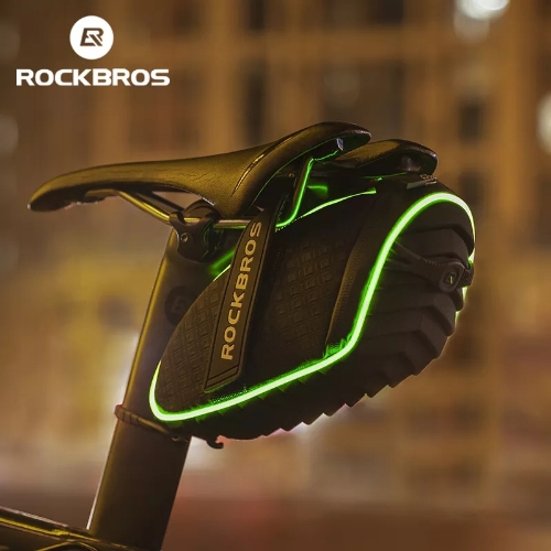 Bolsa con luz para sillín Rockbros