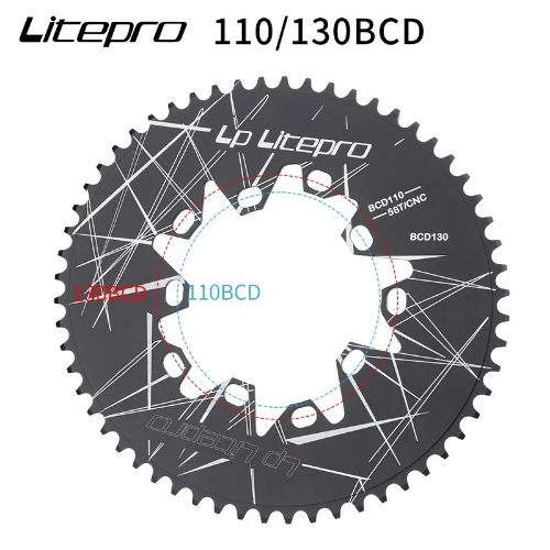 Plato ovalado litepro 54T