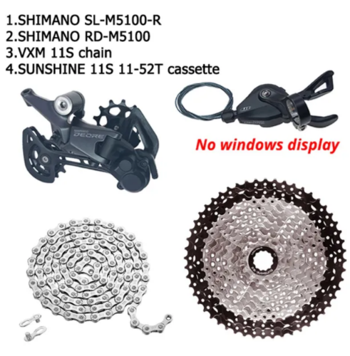 Transmisión Shimano mtb