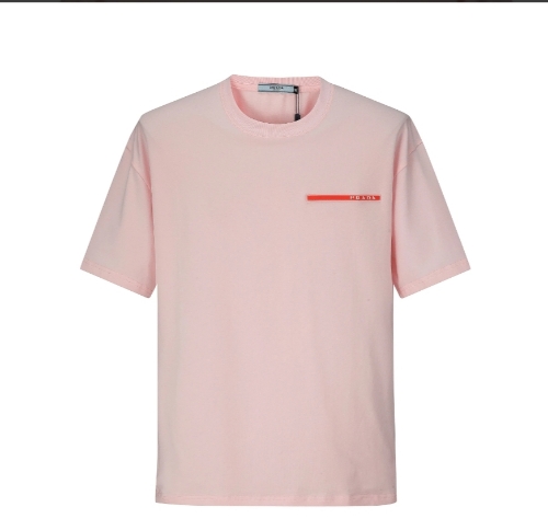 Camiseta 88067 oversize rosa para hombre. Talla S