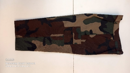 Pantalón camuflado talla #6