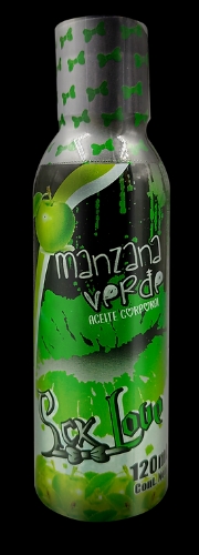 Aceite erotico Tubo-60ml Mz verde