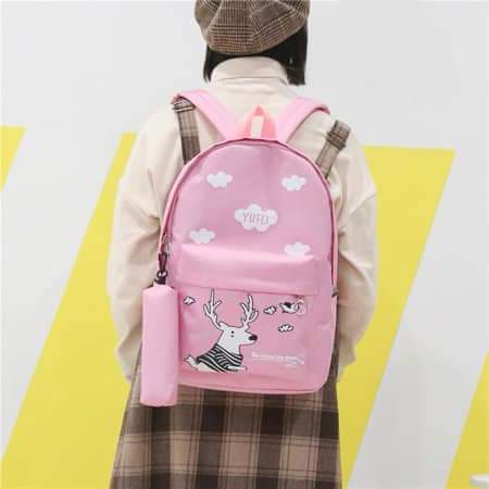Mochila escolar negro