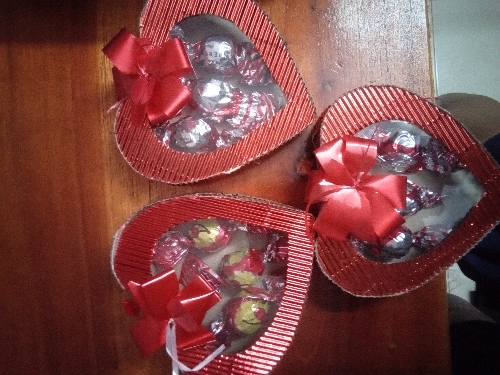 Chocolates corazon