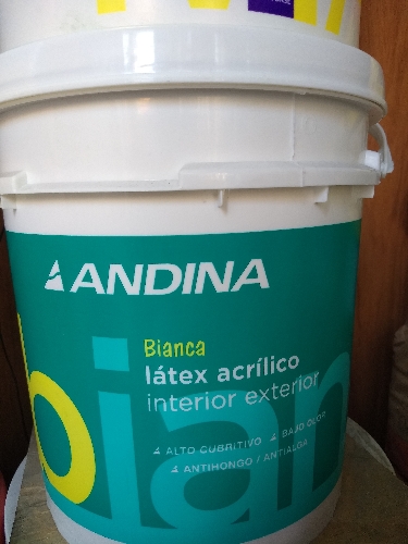 PINTURA ANDINA BIANCA 20L EXT/INT.