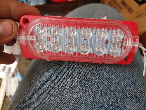 Módulo LED 12 rojo