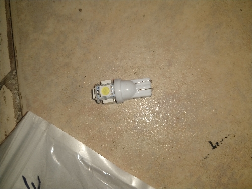 Foco 158 LED 5 led blanco