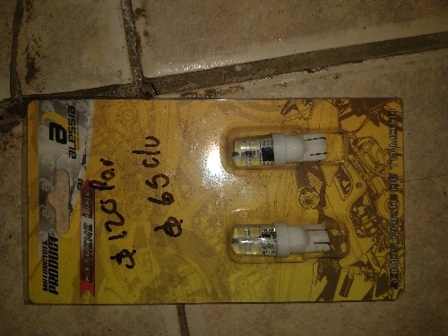 Foco 158 LED con estrobo blanco