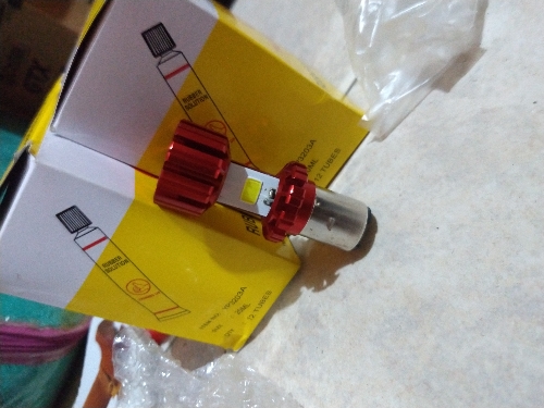 Foco moto b3t rojo
