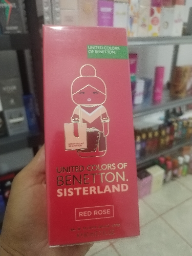 Benetton Sisterland Red Rose 80ml