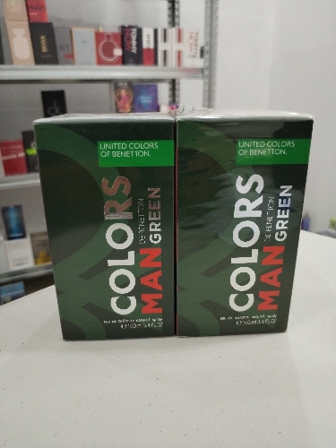 Benetton Colors Man Green