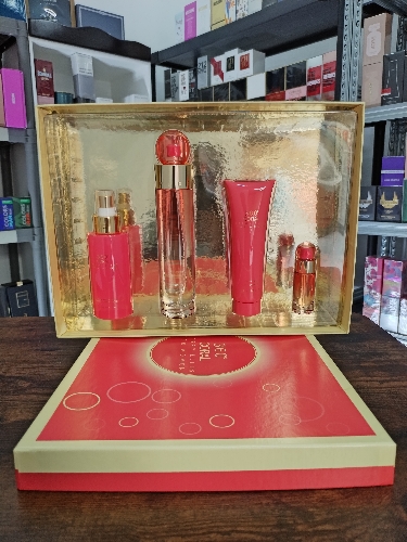 Set Perry Ellis 360 Coral 4 piezas