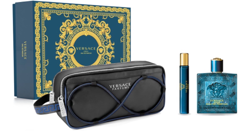 Set Versace Eros EDP 3 piezas Bolso edp