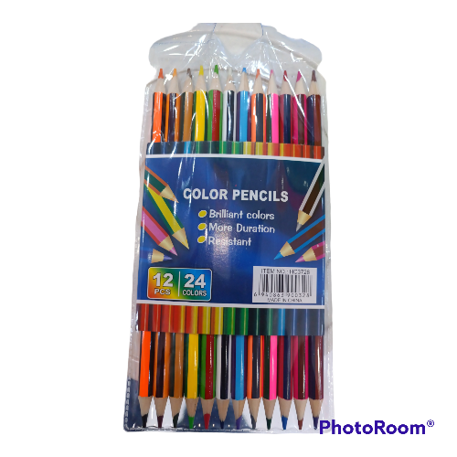 Colores doble punta x 24
