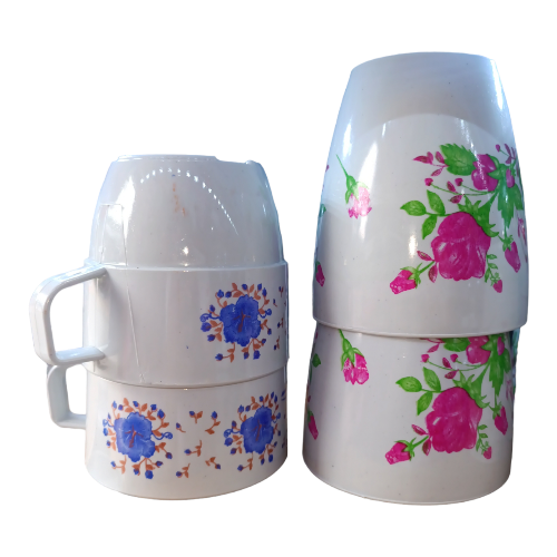 Taza plástica orejas unidad