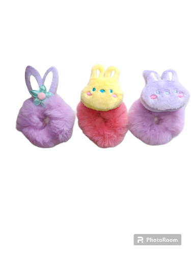 Moño conejo unidad peluche