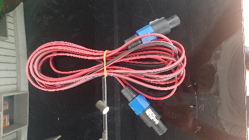 EXTENSION SPEAKON 5M (NEGRO Y ROJO) (0038)