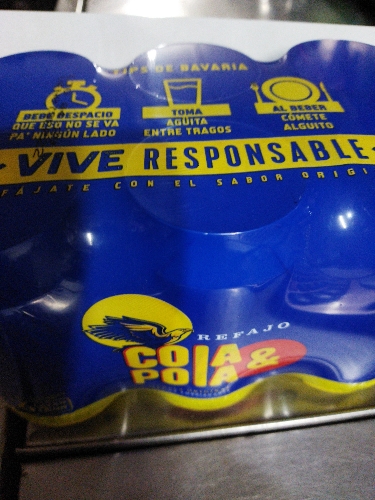 Cola y pola original por 6 unidad