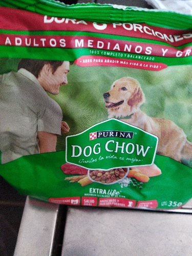 Dog chow adultos medianos 350 gr