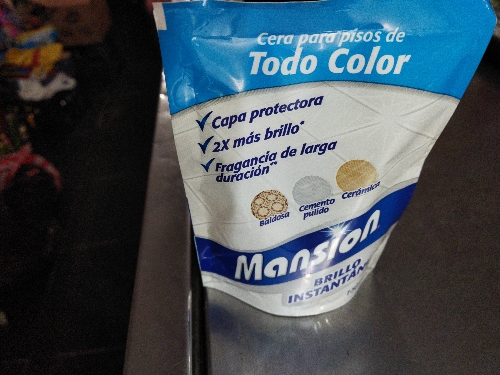 Cera para pisos mancion 150 ml