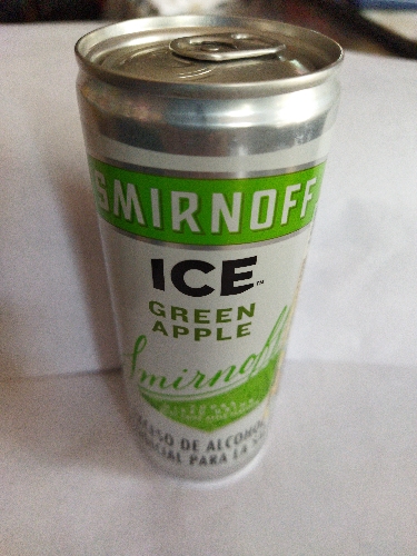 Smirnoff ice green Apple 250 ml lata