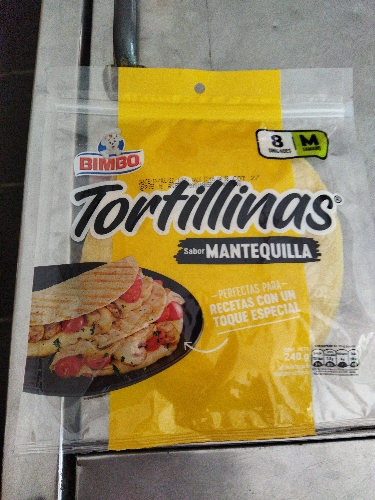 Tortillas Bimbo sabor mantequilla