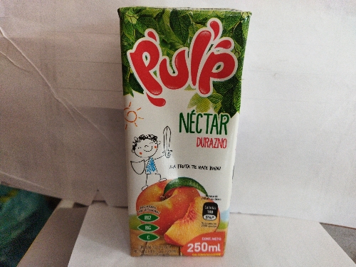 Jugó pulp caja durazno 250Ml