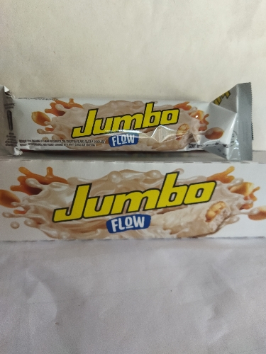 Chocolatina jumbo flow blanca 48 gr