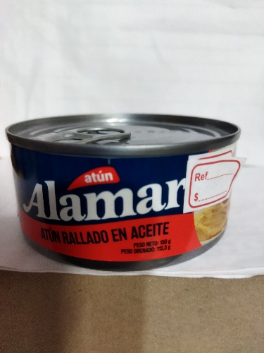 Atún Alamar rayado en aceite 160g