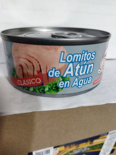 Atún sabor del pacífico lomitos en agua 170g