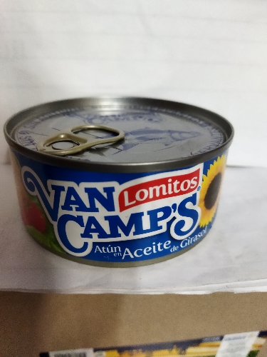 Atún van camps lomitos en aceite 160g