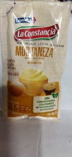 Salsa mostaneza sobre 85 gr la constancia