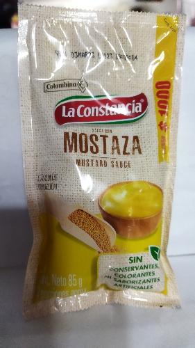 Salsa mostaza la constancia 85 gr