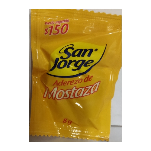 Mostaza San Jorge sobre pequeño