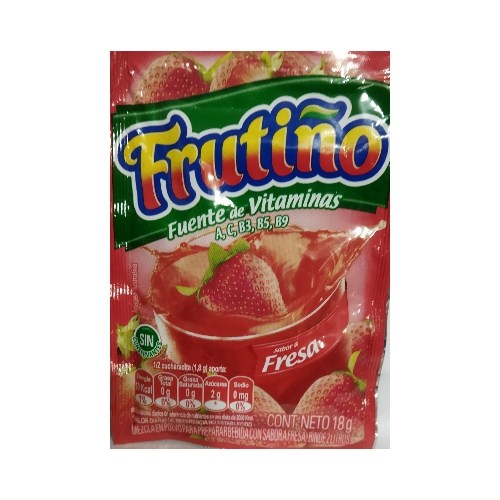 Frutiño sabor a fresa