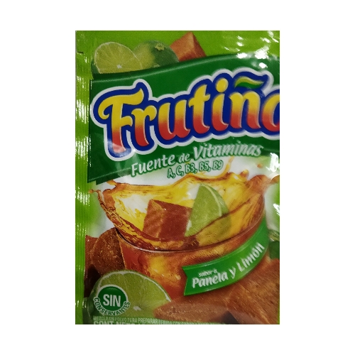 Frutiño sabor a panela y limón 18 gr