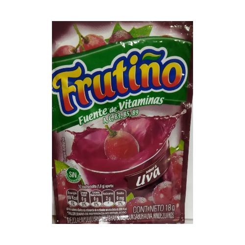 Frutiño sabor a uva 18 gr