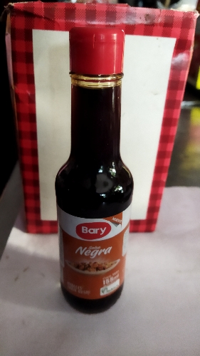 Salsa negra frasco 155 ml bary