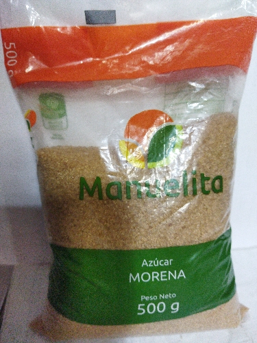 Azúcar Manuelita morena 500 gr