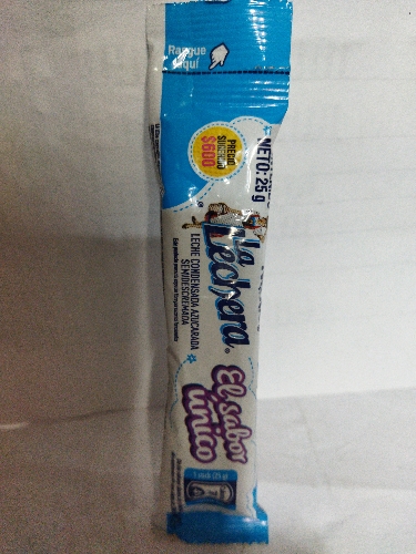 Leche condensada sobre 25 gr