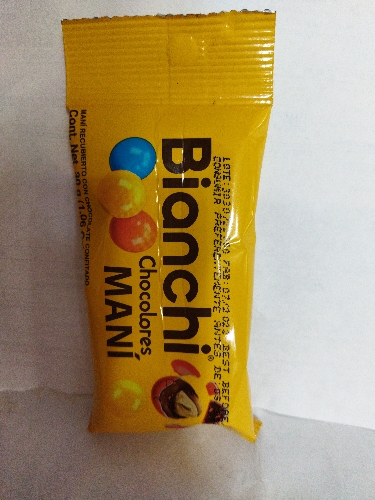Bianchi chocolores maní 30 gr