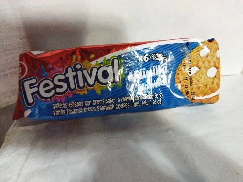 Galleta festival vainilla 50 gr gran