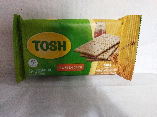 Galleta Tosh miel 30 g