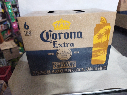 Corona extra lata 269 ml por 24 unidad