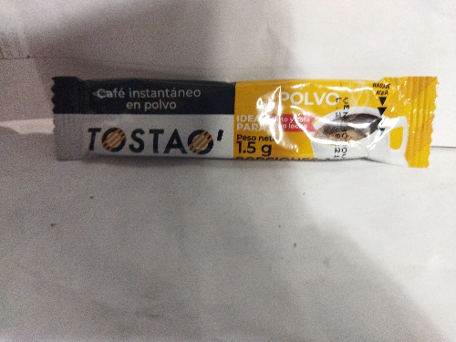 Café tostao en polvo 1.5 gr