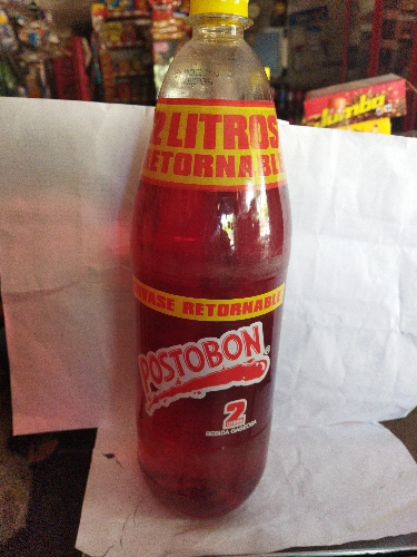 Gaseosa kola 2 lit postobon retornable