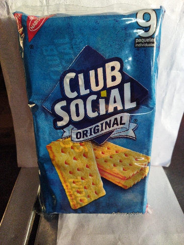 Galleta club social original por 9 paquetes
