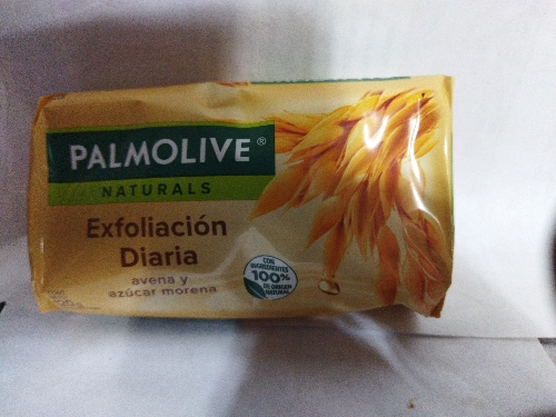 Jabón Palmolive 120 gr avena y azúcar morena